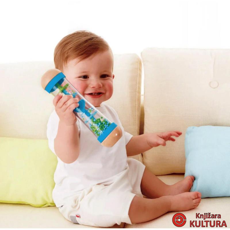 Hape igračka kišne kapi sa perlama-plava H0328 