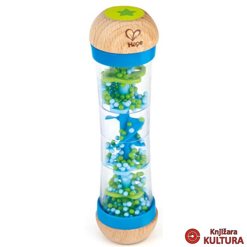 Hape igračka kišne kapi sa perlama-plava H0328 