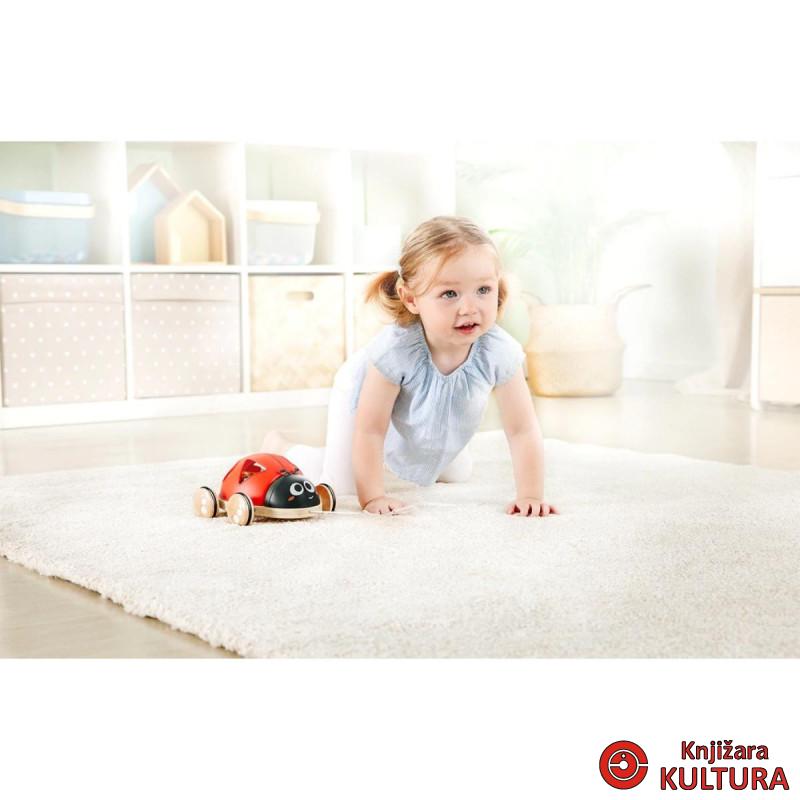 Hape igračka na povlačenje sa oblicima bubamara H0364 