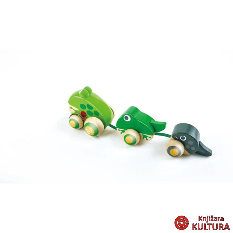 Hape igračka na povlačenje žaba H0365 