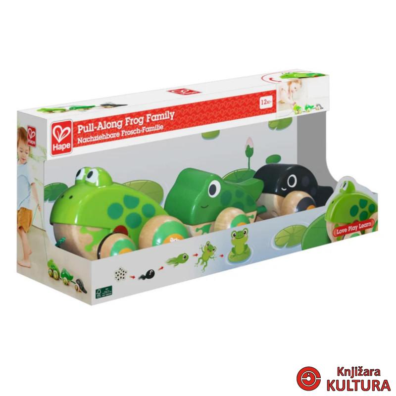 Hape igračka na povlačenje žaba H0365 