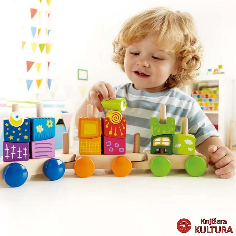 Hape drvena igračka voz H0417 