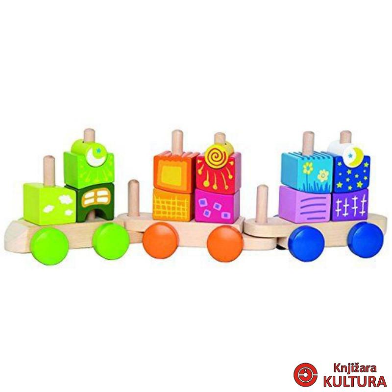 Hape drvena igračka voz H0417 