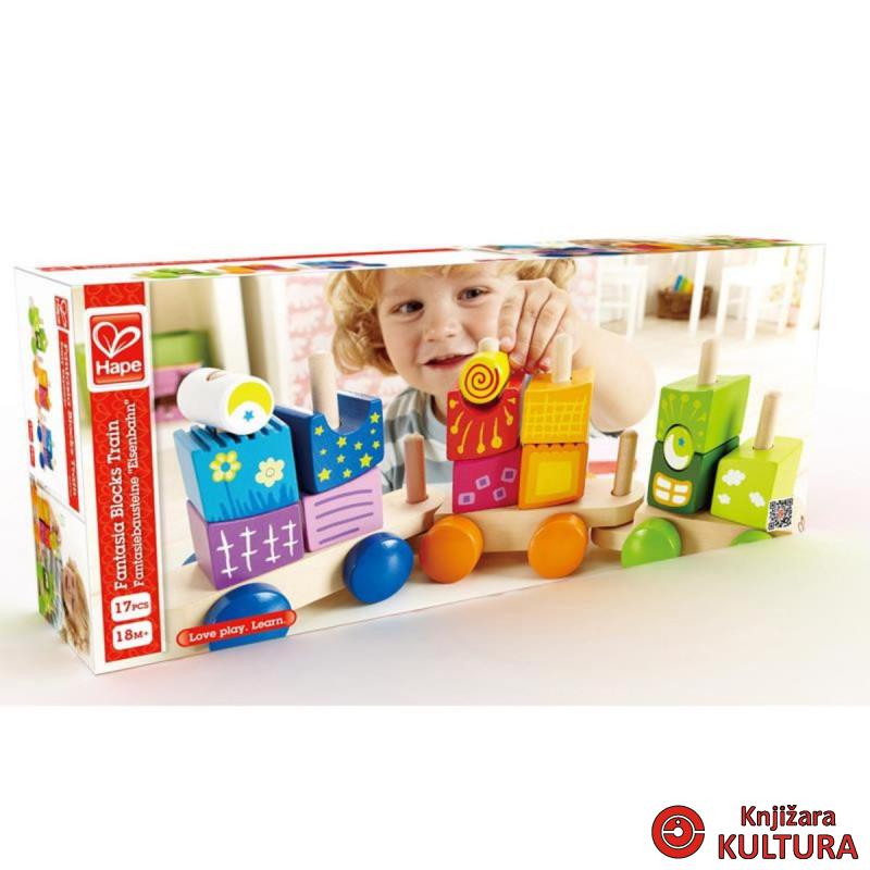 Hape drvena igračka voz H0417 