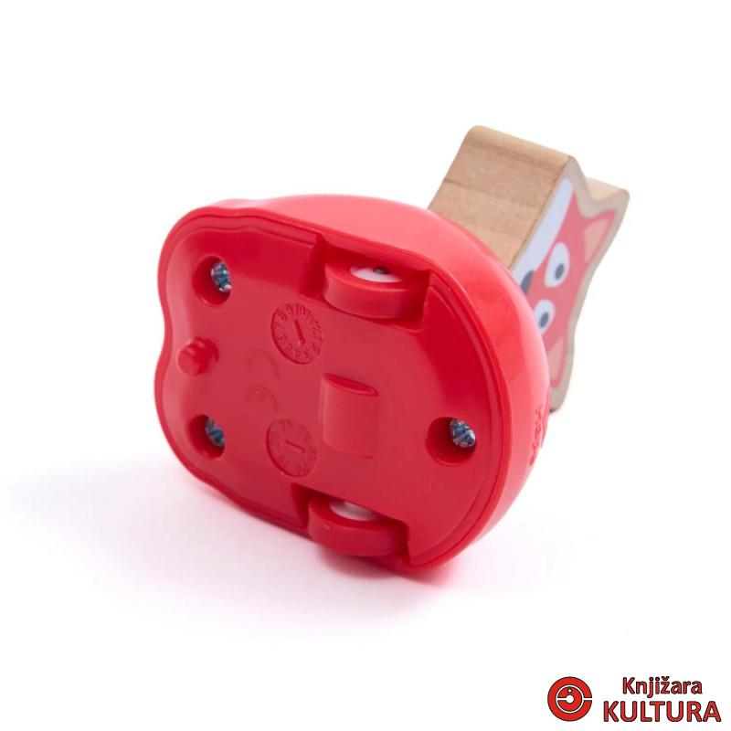 Hape igračka na povlačenje lisica H0469 