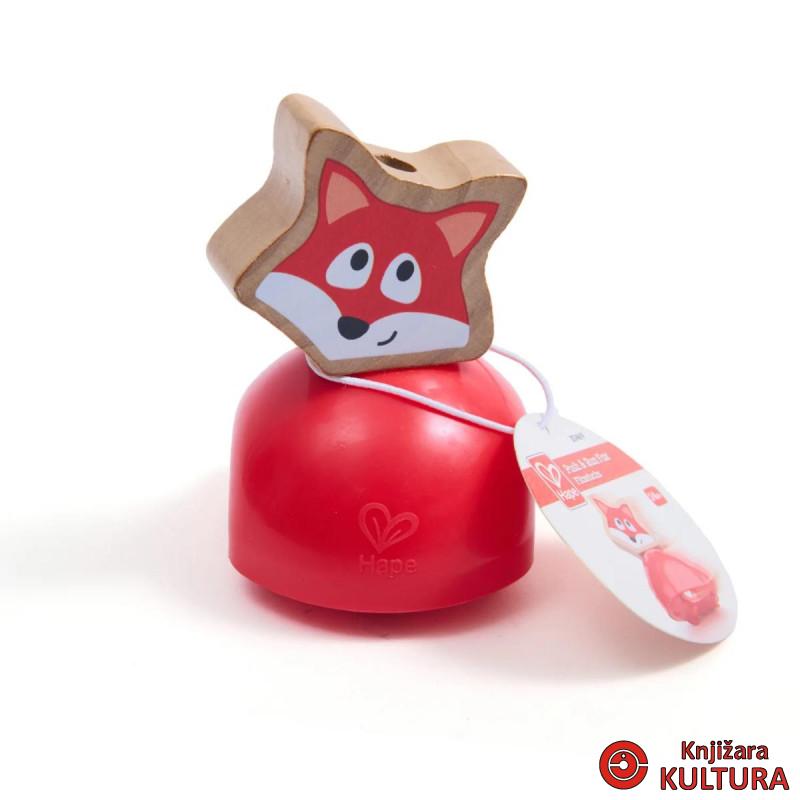 Hape igračka na povlačenje lisica H0469 
