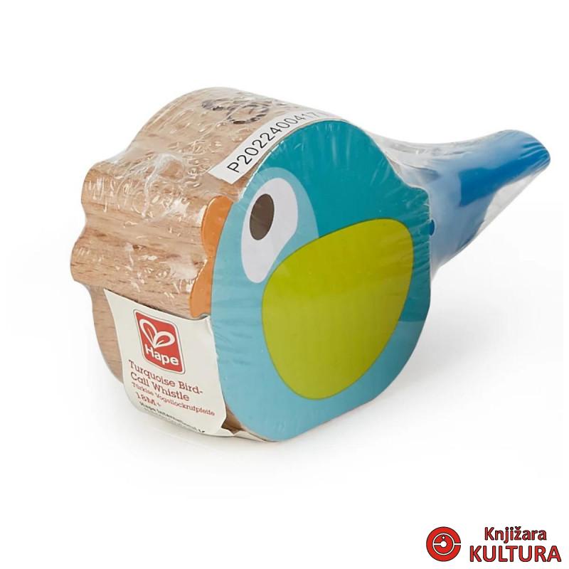 Hape pištaljka Turquoise Bird H0472 