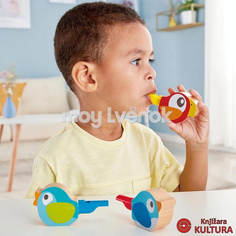 Hape pištaljka Turquoise Bird H0472 