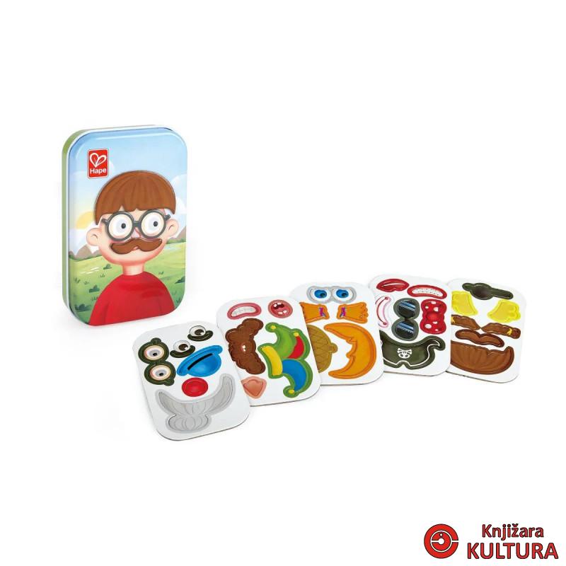 Hape magnetna igra Fuuny Faces H0476 