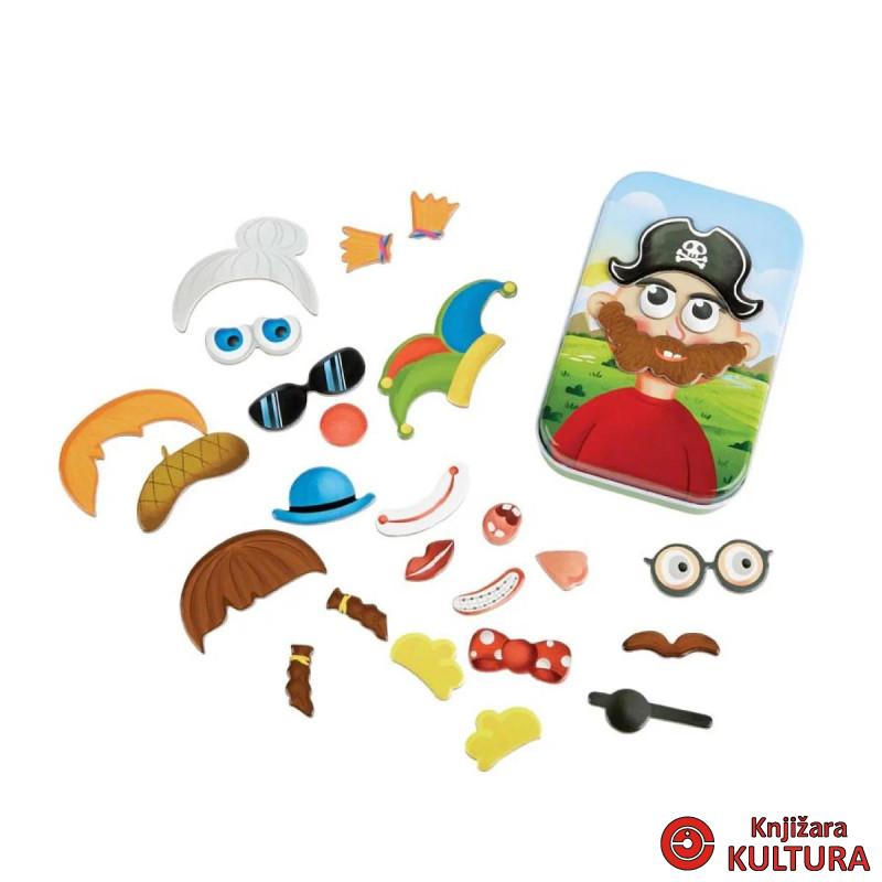 Hape magnetna igra Fuuny Faces H0476 