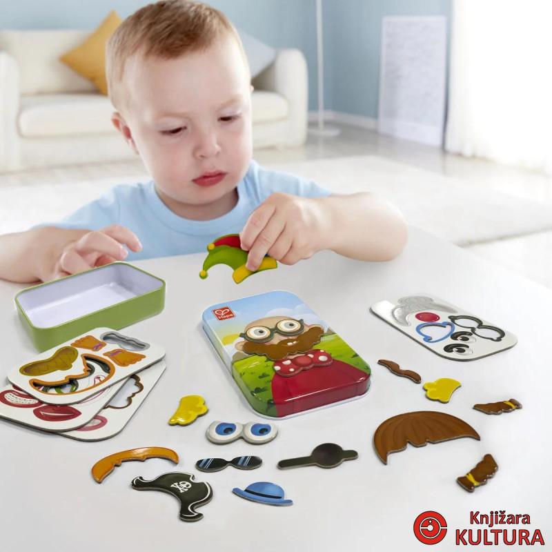 Hape magnetna igra Fuuny Faces H0476 