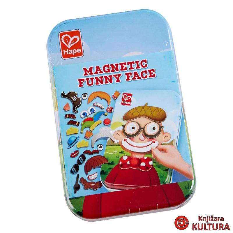 Hape magnetna igra Fuuny Faces H0476 