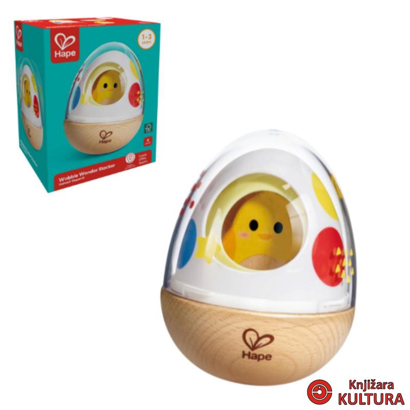 Hape drvena igračka Chicken 