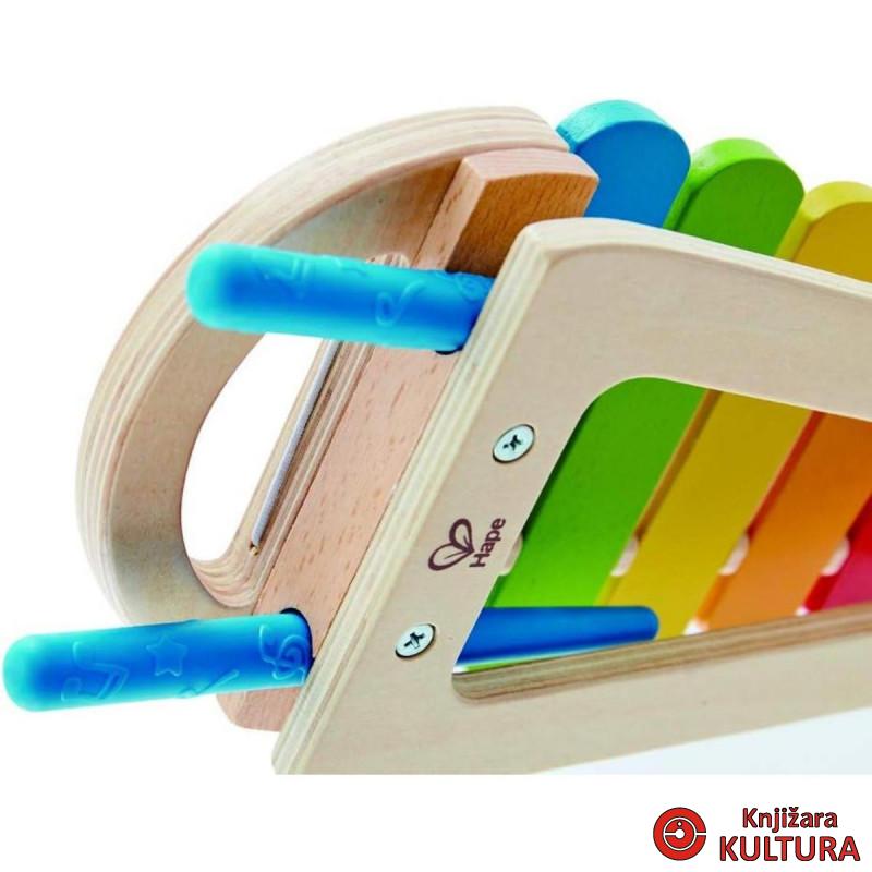 Hape baby ksilofon Rainbow H0606 