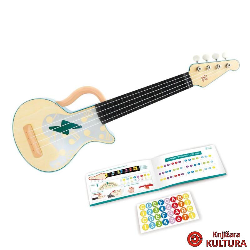 Hape drvena dječija gitara H0626 