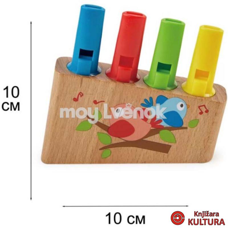 Hape pištaljke Rainbow H1025 