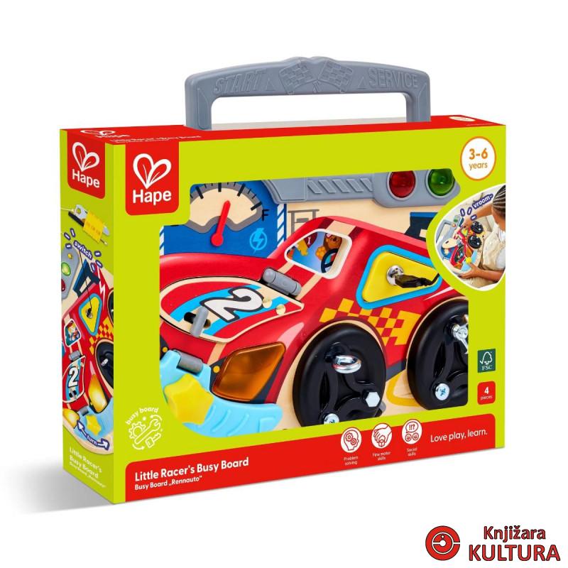 Hape mekana knjiga Little Racer H1120 