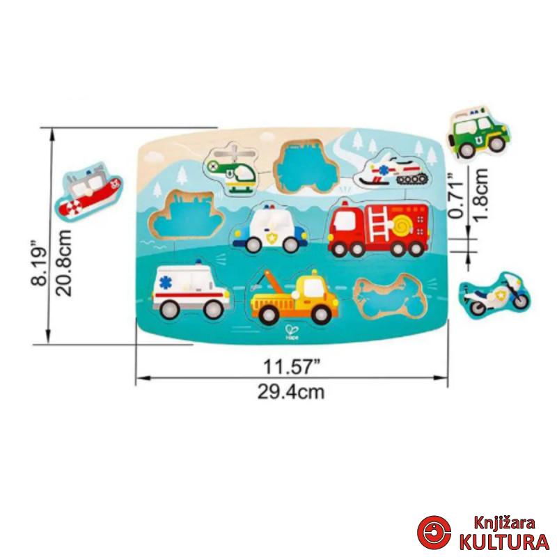 Hape drvena slagalica Emergency H1406 