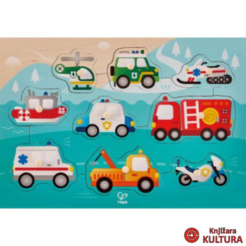Hape drvena slagalica Emergency H1406 