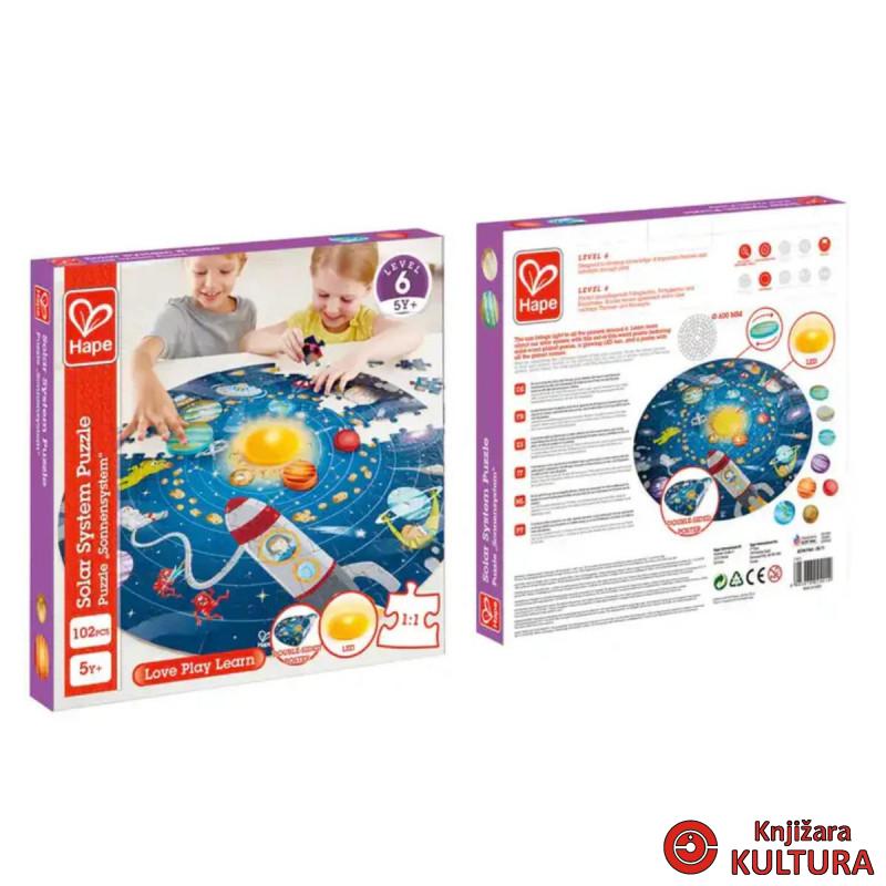 Hape puzzle solarni sistem H1625 