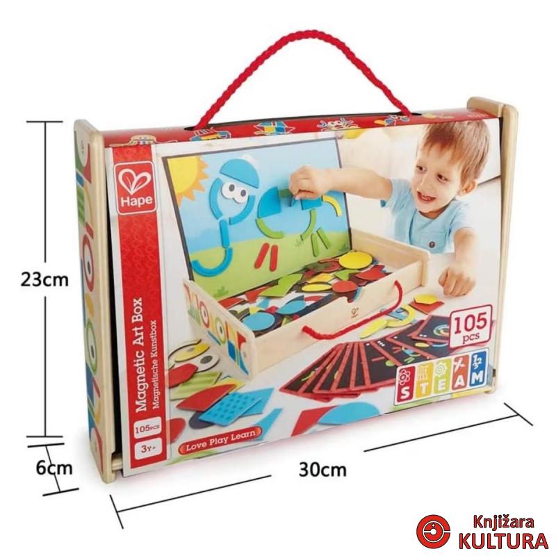Hape magnetne slagalice Art Box H1631 