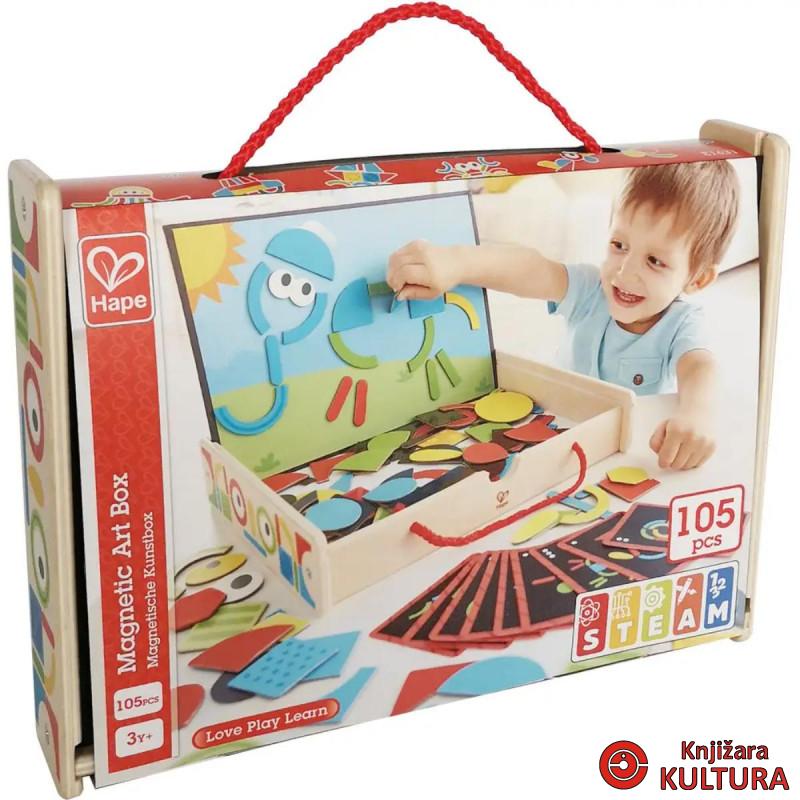 Hape magnetne slagalice Art Box H1631 