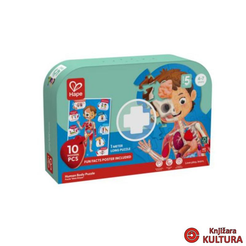 Hape puzzle ljudsko tijelo H1635 