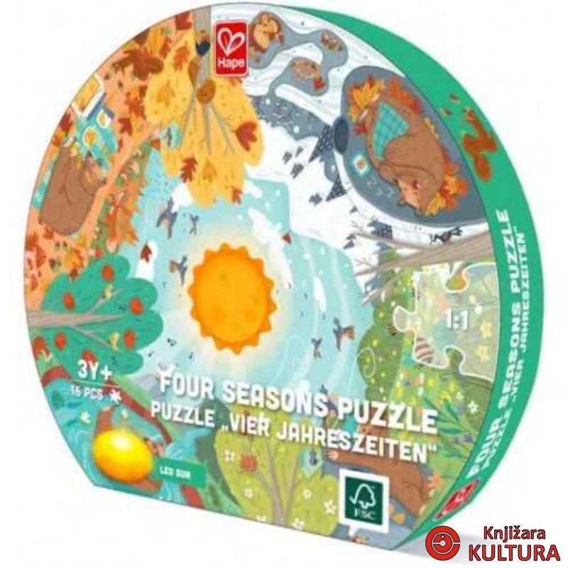 Hape puzzle četiri godišnja doba H1636 
