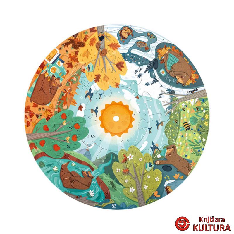 Hape puzzle četiri godišnja doba H1636 