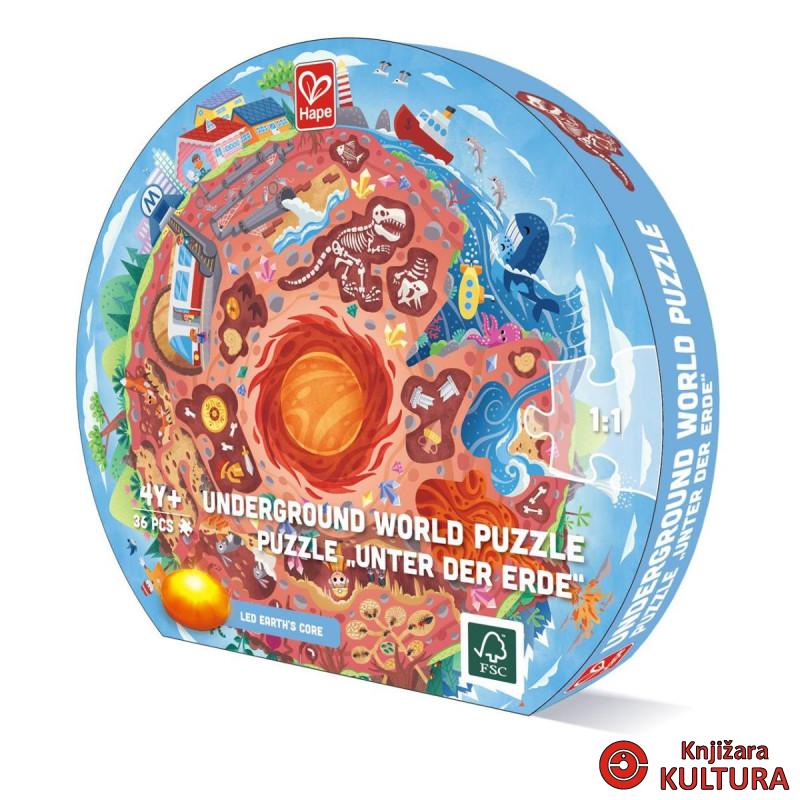 Hape puzzle unutrašnjost Zemlje H1637 