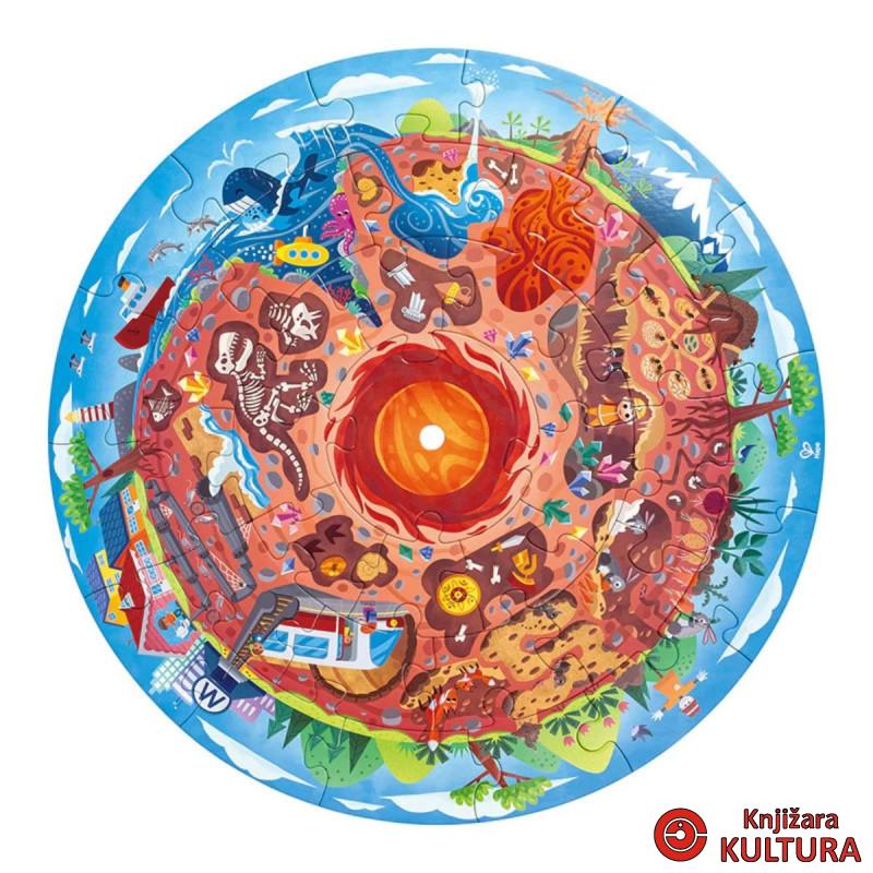 Hape puzzle unutrašnjost Zemlje H1637 