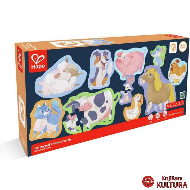 Hape puzzle farma H1648 