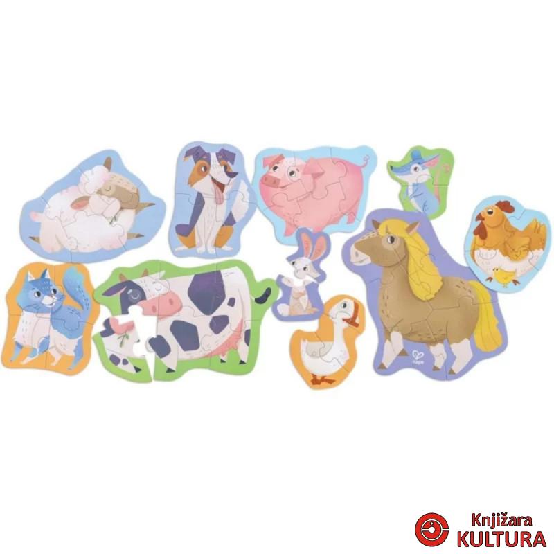 Hape puzzle farma H1648 