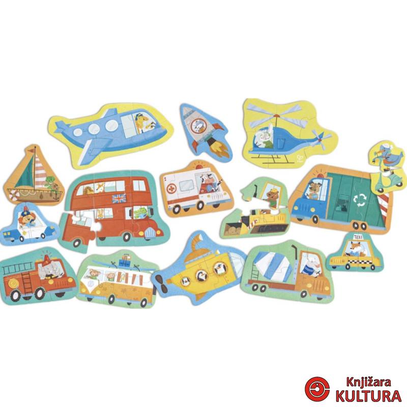 Hape puzzle vozila H1649 