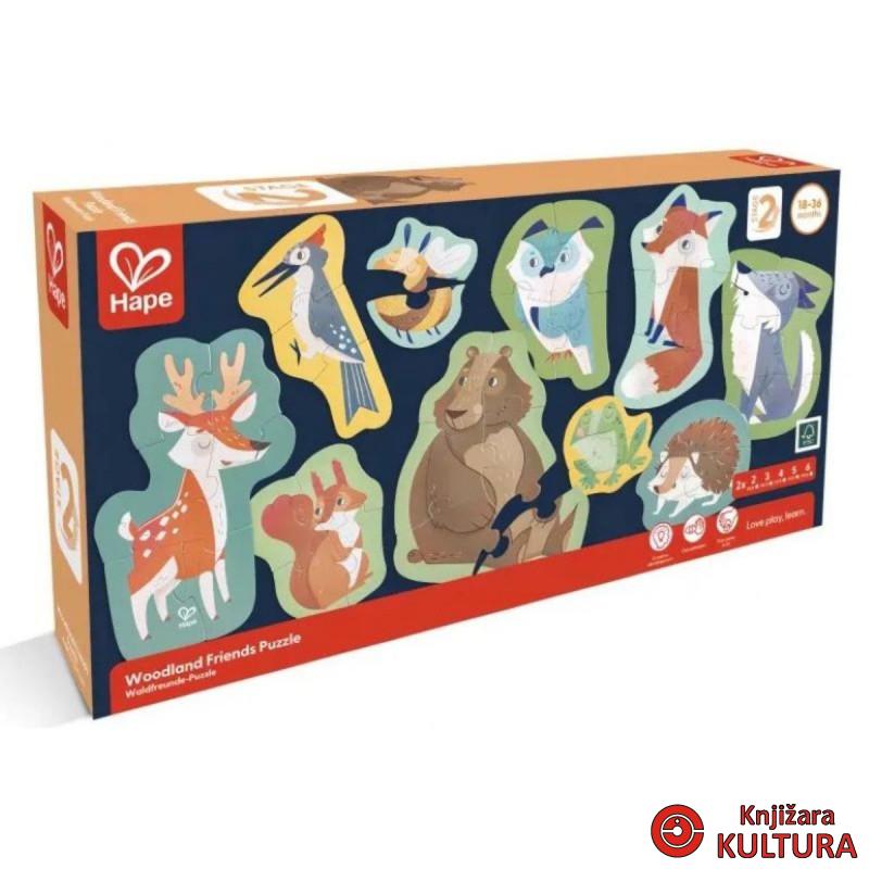 Hape puzzle divlje životinje H1650 