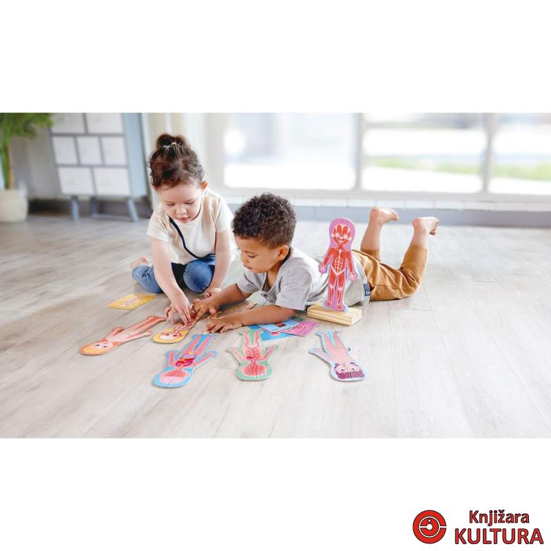 Hape magnetne puzzle ljudsko tijelo H1652 