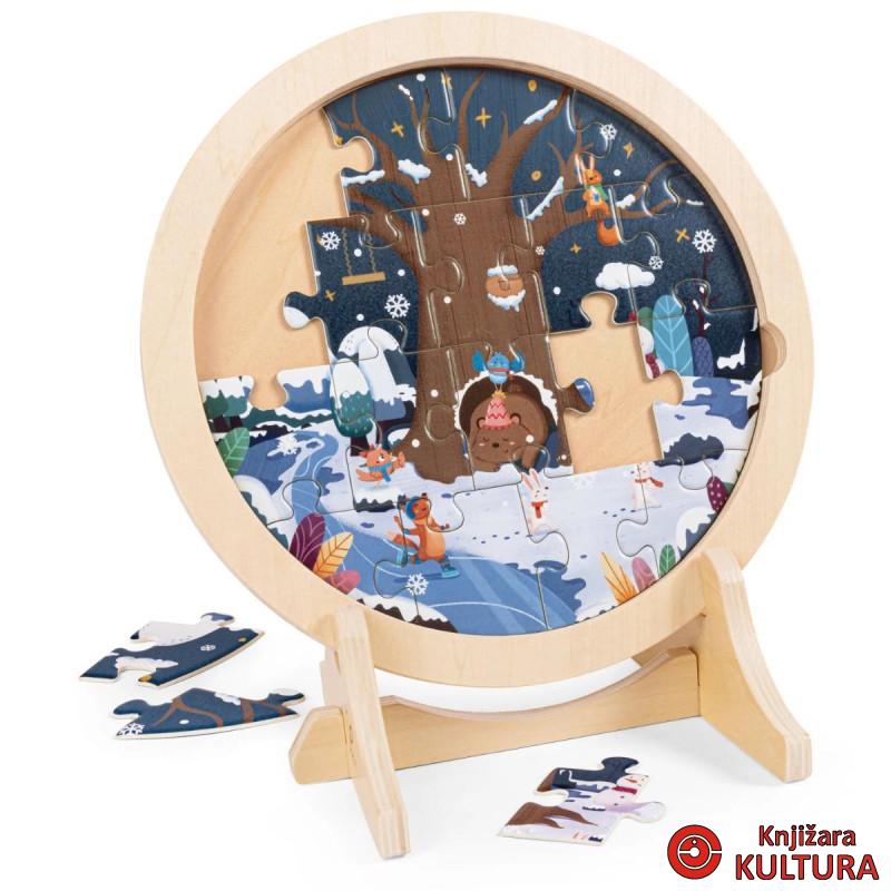 Hape puzzle četiri godišnja doba H1653 