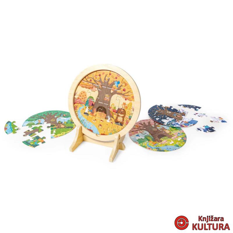 Hape puzzle četiri godišnja doba H1653 