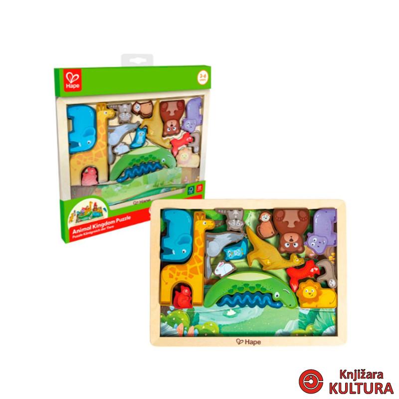 Hape drvene puzzle životinjsko carstvo H1656 