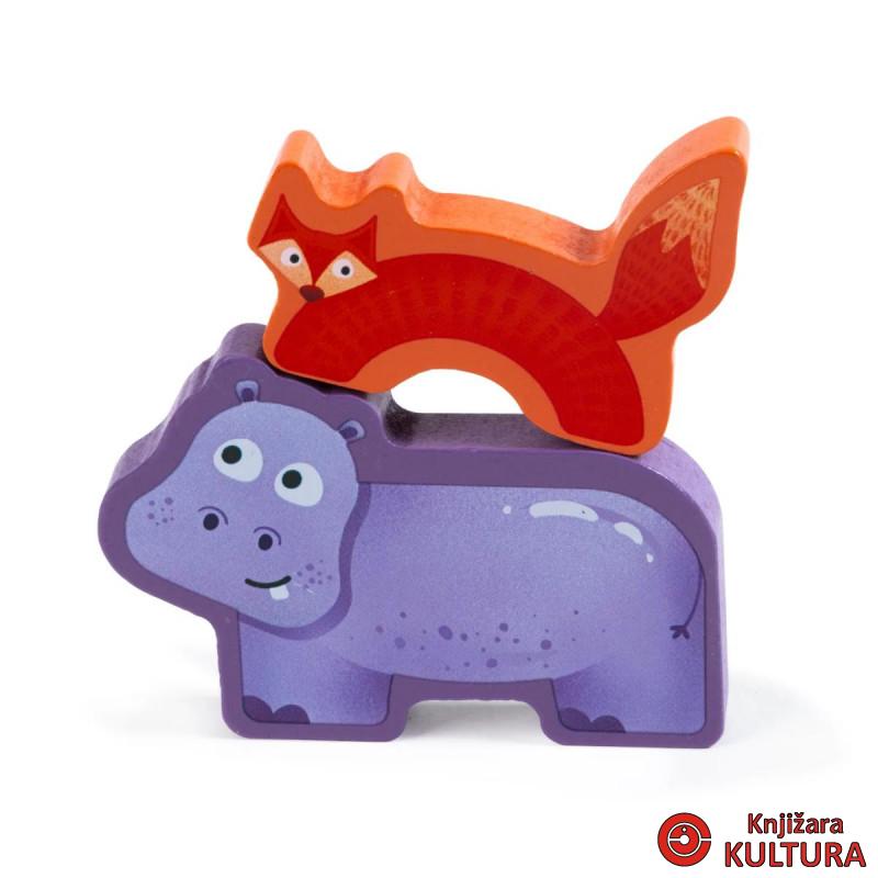 Hape drvene puzzle životinjsko carstvo H1656 