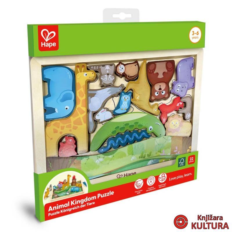 Hape drvene puzzle životinjsko carstvo H1656 