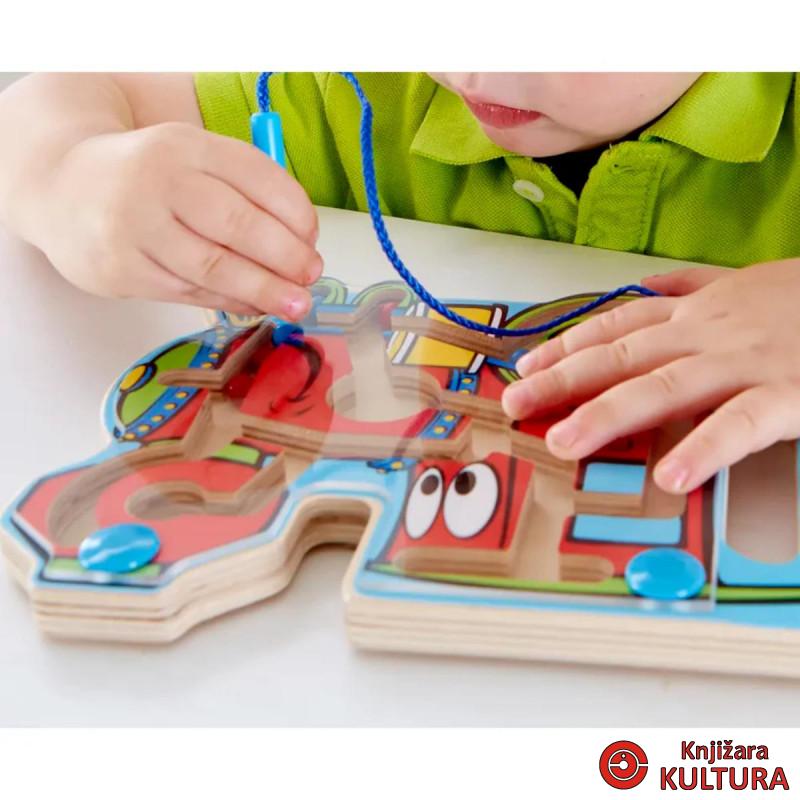 Hape drvena igračka lokomotiva H1701 
