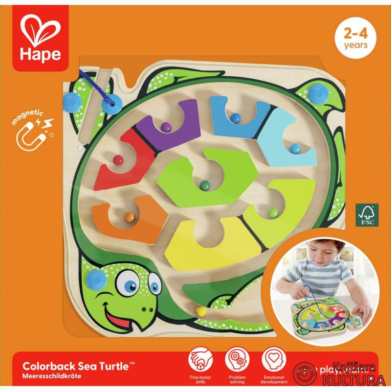 Hape drvena igračka kornjača H1705 