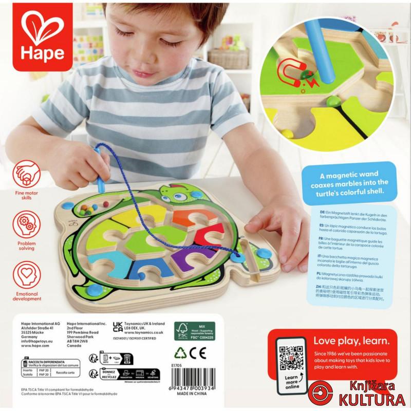 Hape drvena igračka kornjača H1705 