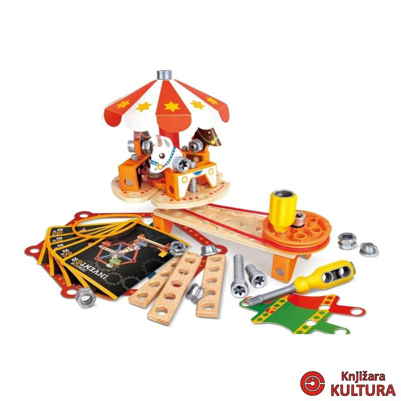 Hape drveni set za građenje karnevala H3040 