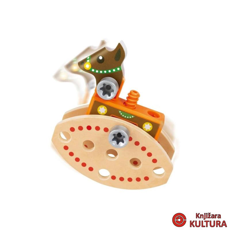 Hape drveni set za građenje karnevala H3040 