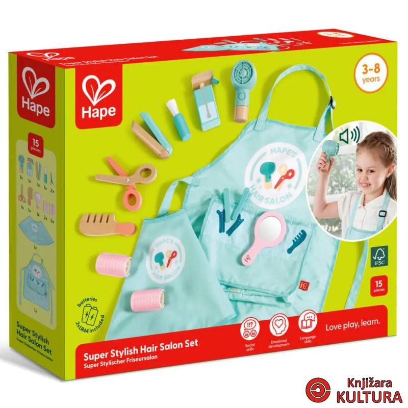 Hape frizerski salon set za igru H3060 