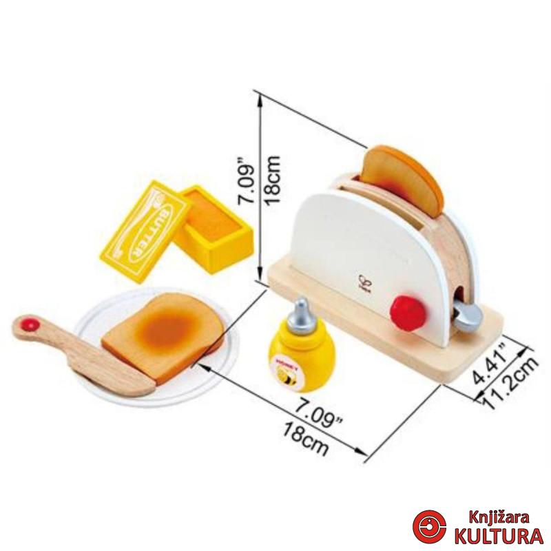 Hape toster set za igru H3148 