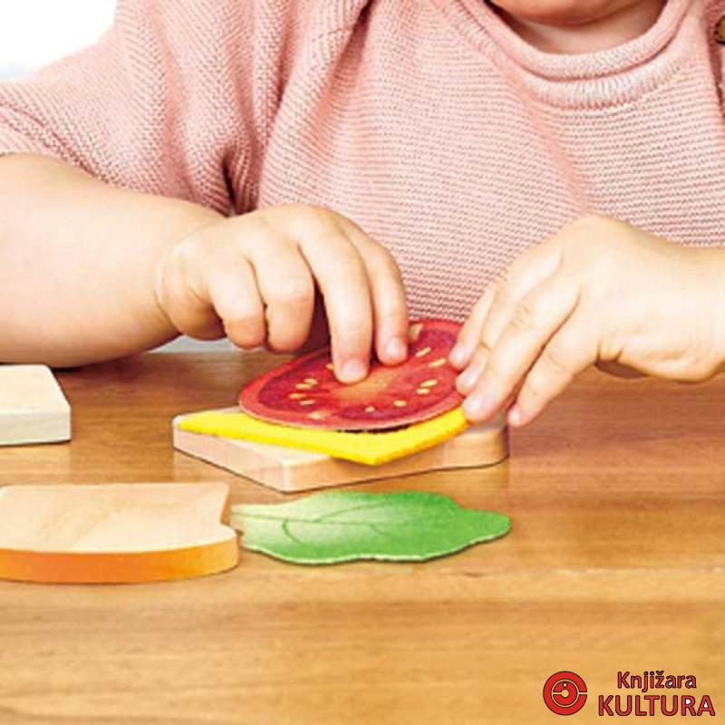 Hape namirnice za doručak set za igru H3172 
