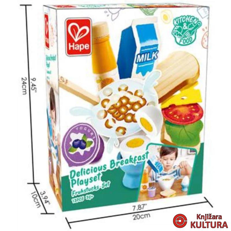 Hape namirnice za doručak set za igru H3172 